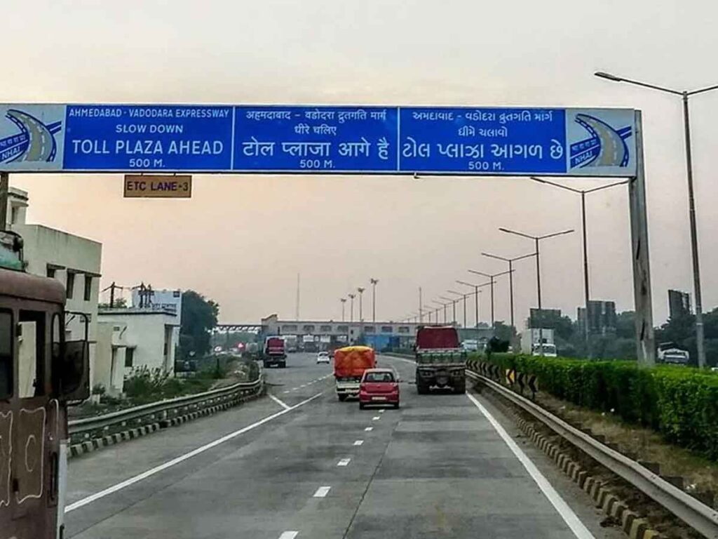 ahmedabad baroda express highway tall tax