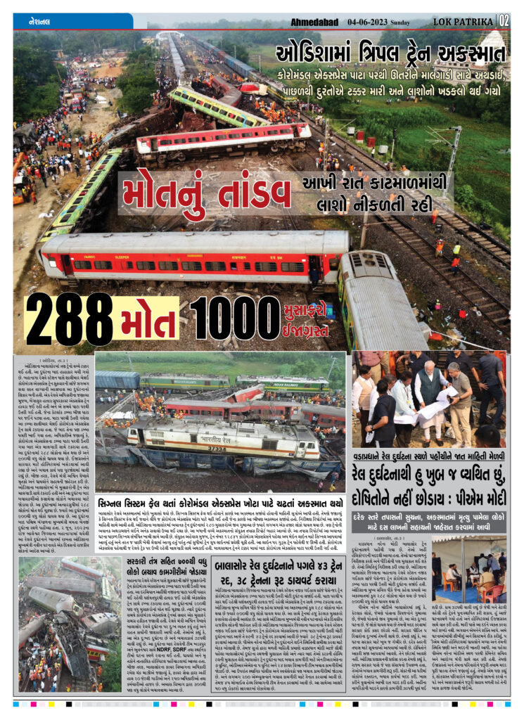 odisha Train Accident lok patrika news