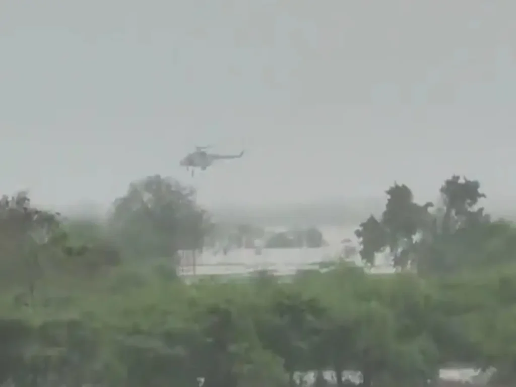 heavy rain