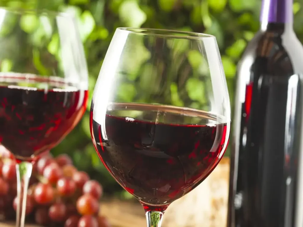 red wine