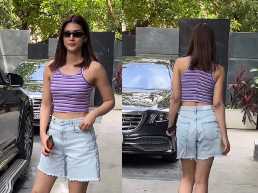 Kriti Sen gave a short cloth