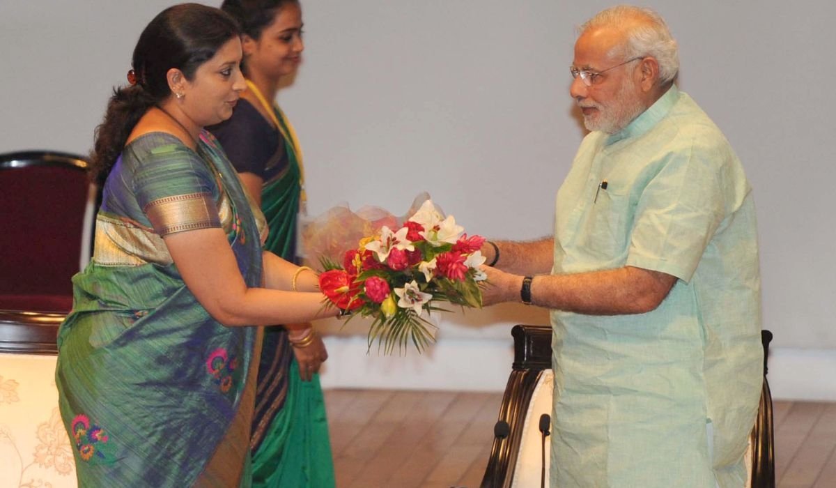 Smriti Irani Emotional