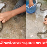 Viral Video: લો બોલો… સાપને સાબુ લગાવીને સ્નાન કરાવી રહ્યો છે બાળક, જોઇને રૂંવાડા થઇ જશે ઉભા